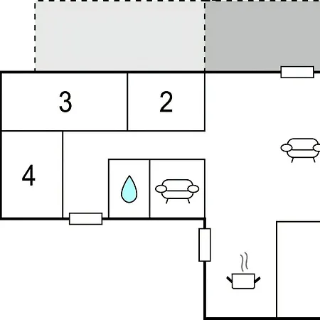 Prachtig Met 4 Slaapkamers In Vakantiehuis Fårevejle